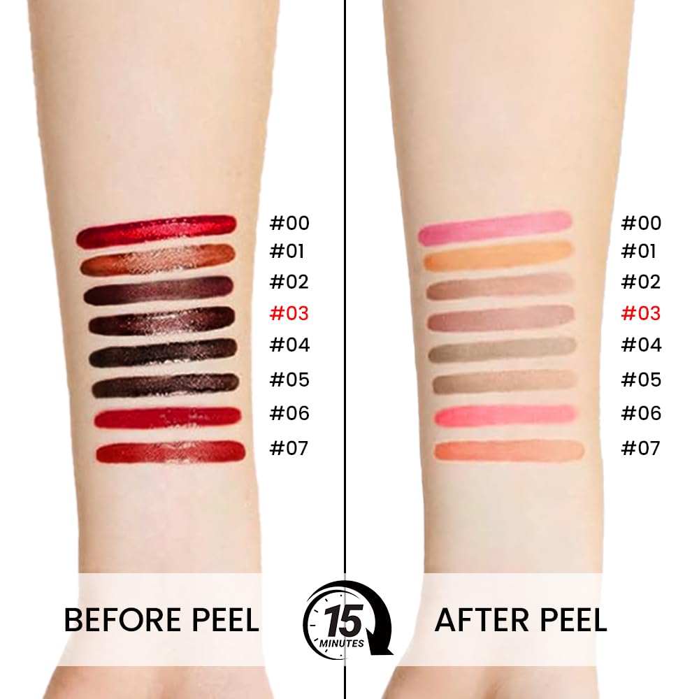 Long Lasting Peel Off Lip Liner Stain, Cosmetic Makeup Tool for women