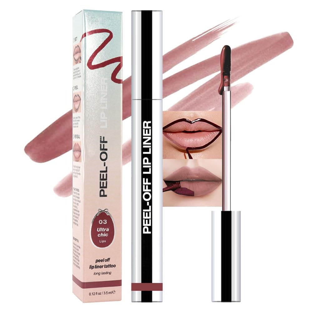 Long Lasting Peel Off Lip Liner Stain, Cosmetic Makeup Tool for women