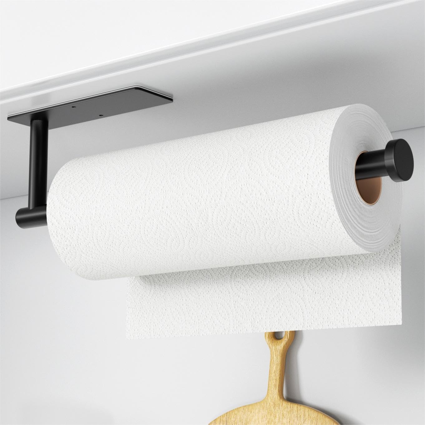 Paper Towel Holder - Self-Adhesive or Drilling