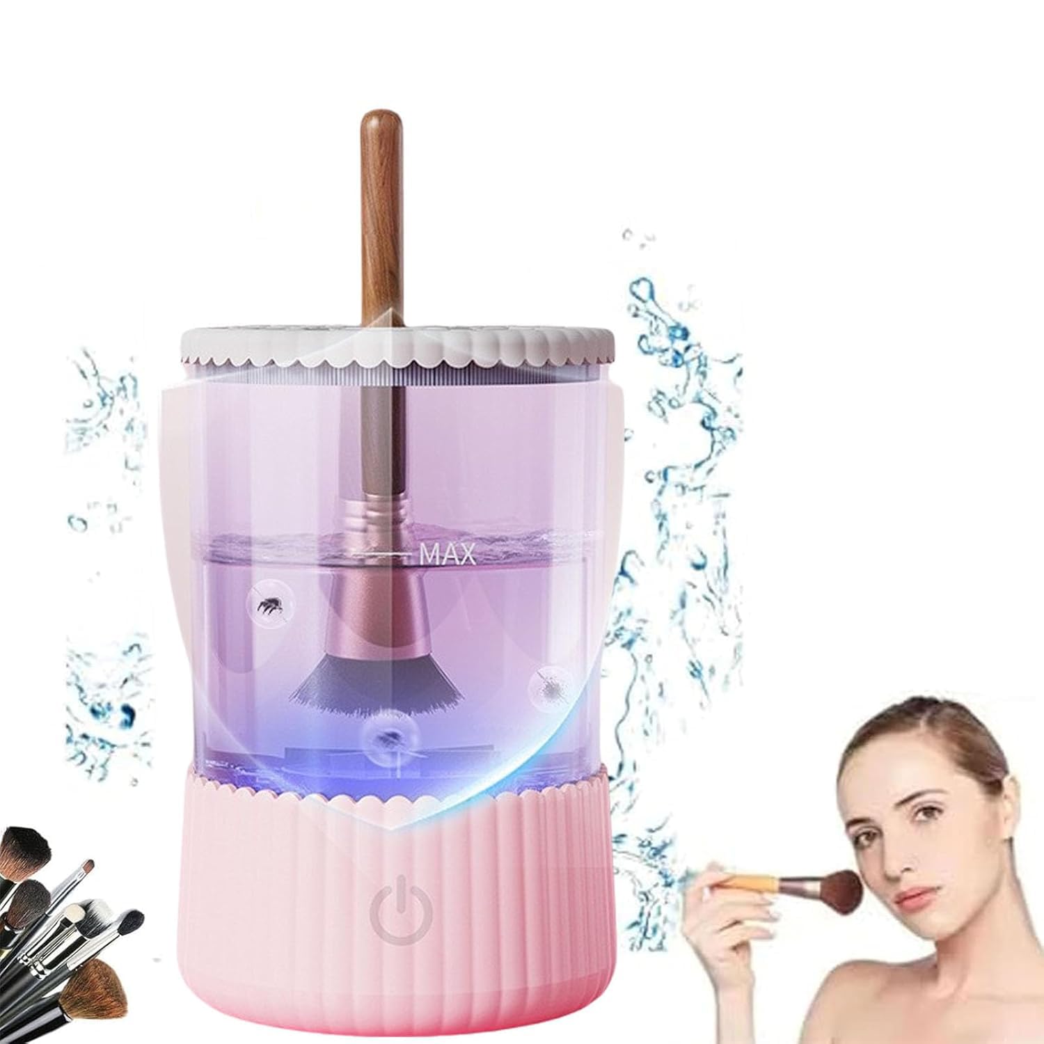 Portable Makeup Brush Cleaner