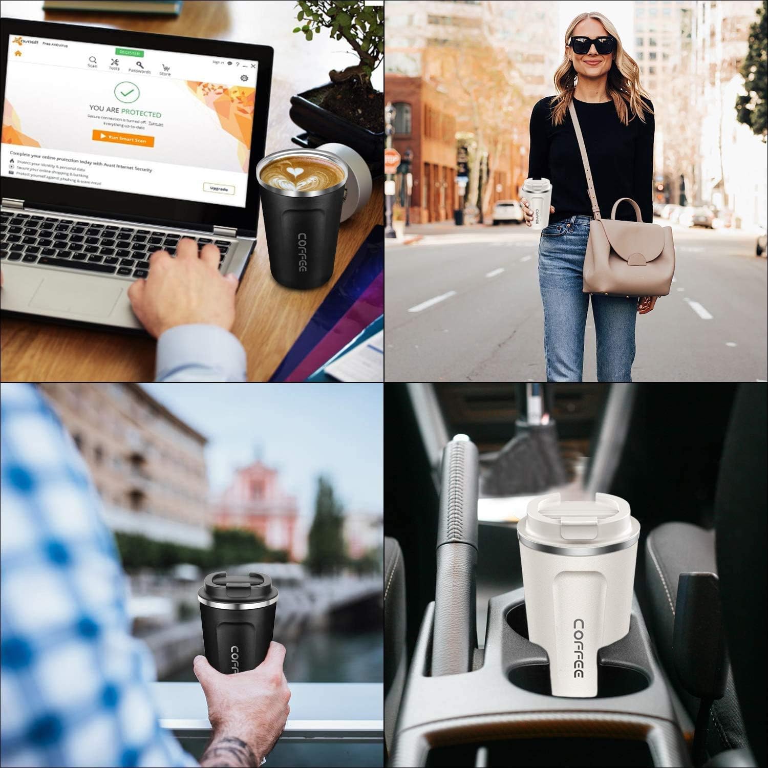 Thermos Coffee Mug