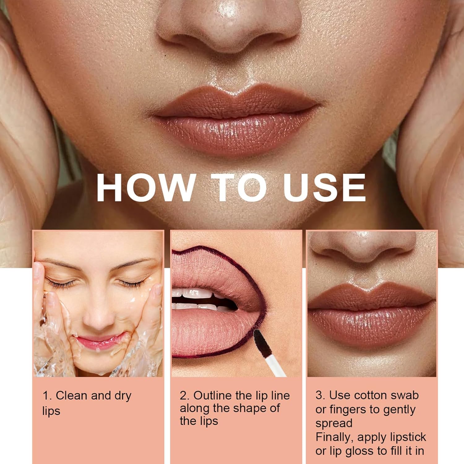 LIP LINER STAY-N-PEEL-OFF LIP LINER STAIN
